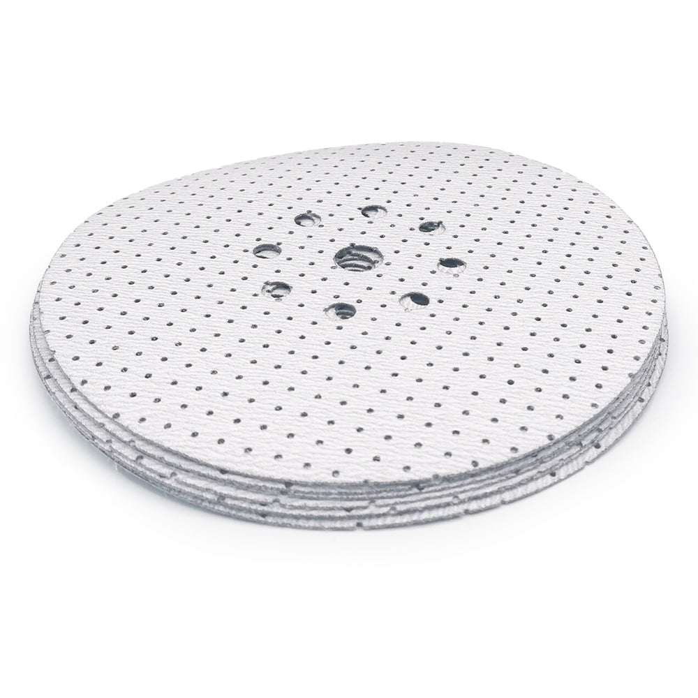 Bart's Own 9" White Sanding Disc Hook & Loop 9-holes (10pcs)