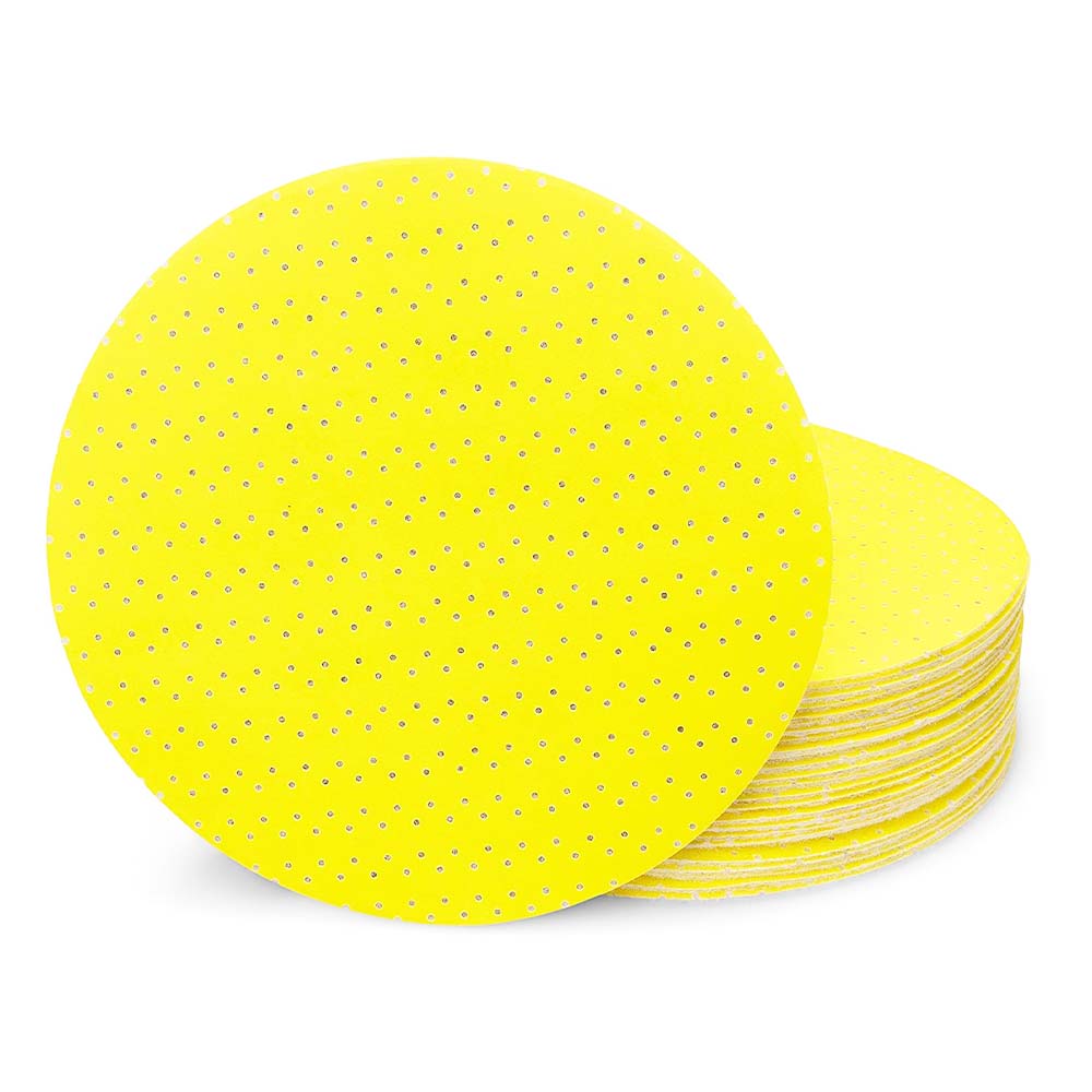 Bart's Own 9" Yellow Perforated Discs (Economy)