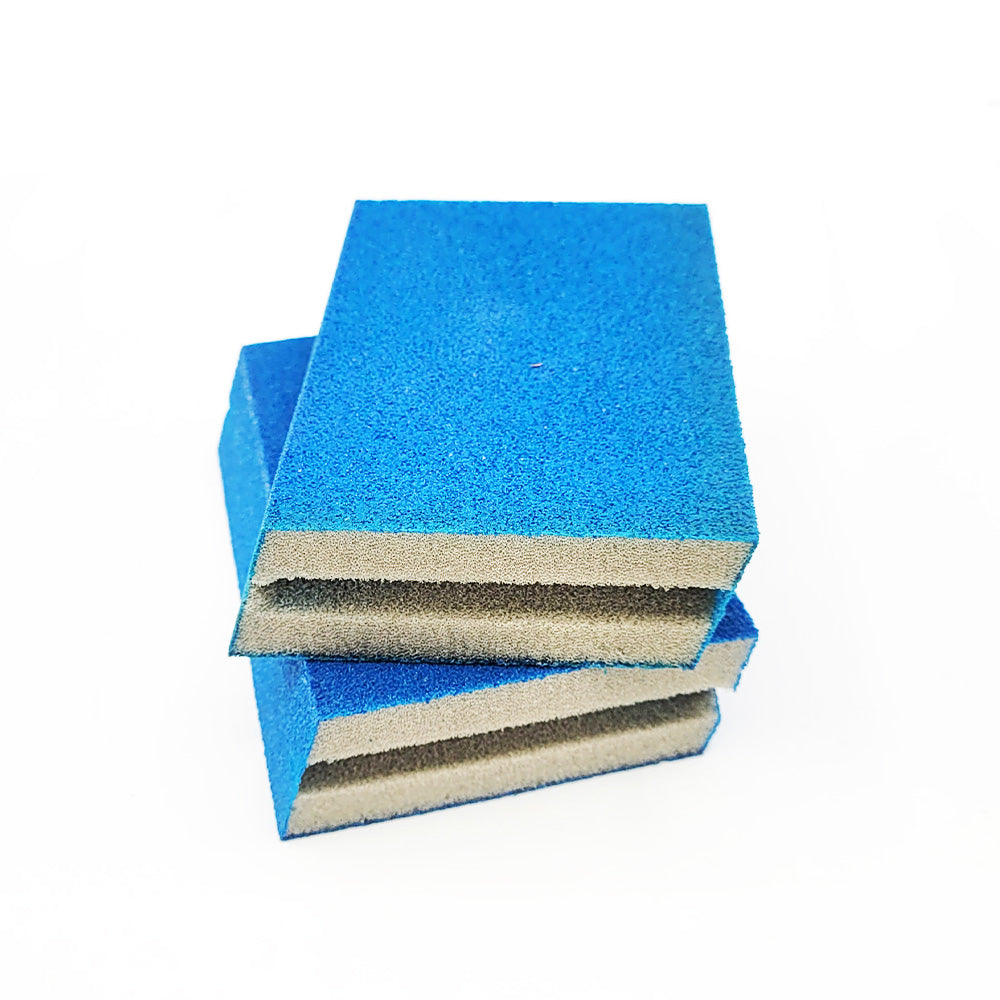 Bart's Own 'IMPERFECT' Premium Blue Dual Angle Sanding Sponges