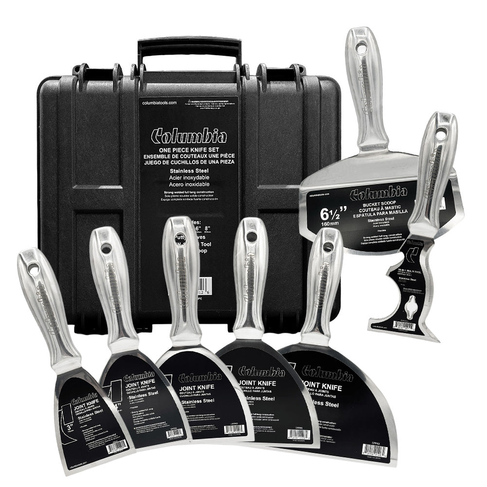 Columbia One Piece Putty Knife Set