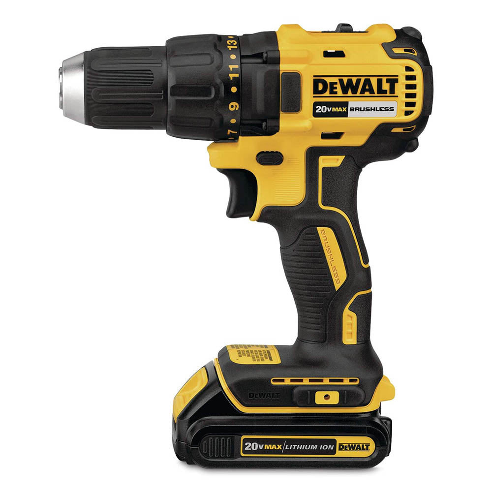 DeWALT DCD777C2 20V MAX 1/2in Compact Brushless Cordless Drill Set (Refurbished)