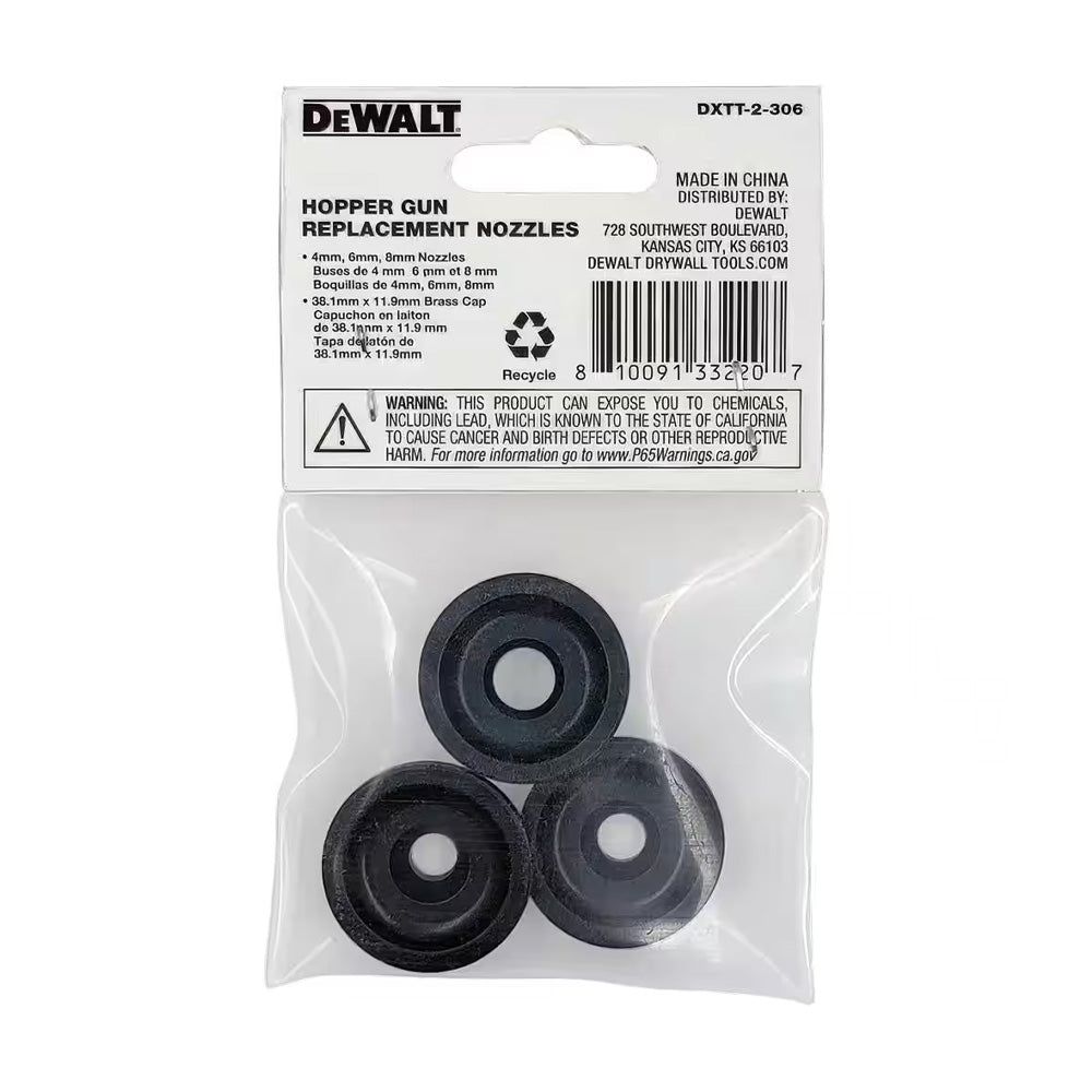 DeWALT Texture Hopper Gun Nozzles