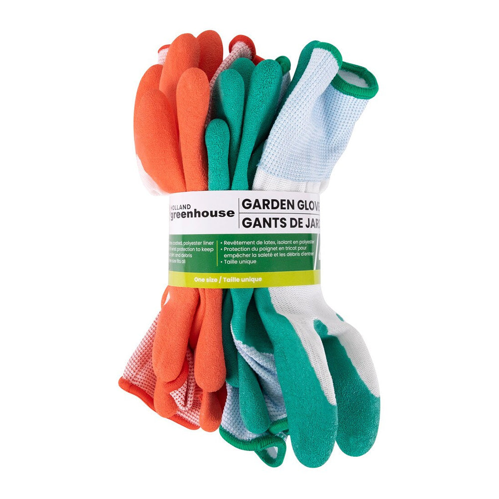 Holland Greenhouse Garden Glove Pack - 4 Pairs