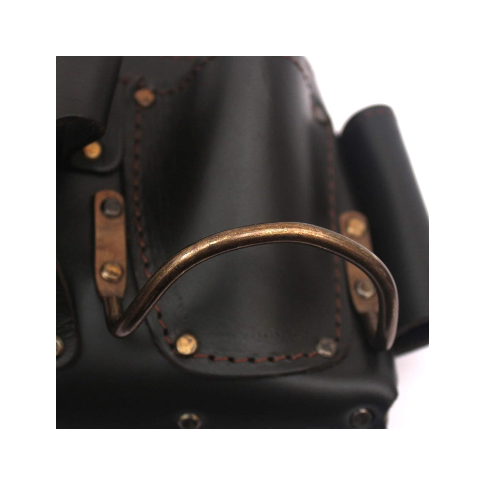 MechTools Carpenter Multi Tools Pouch, 5 Pockets with Hammer Ring