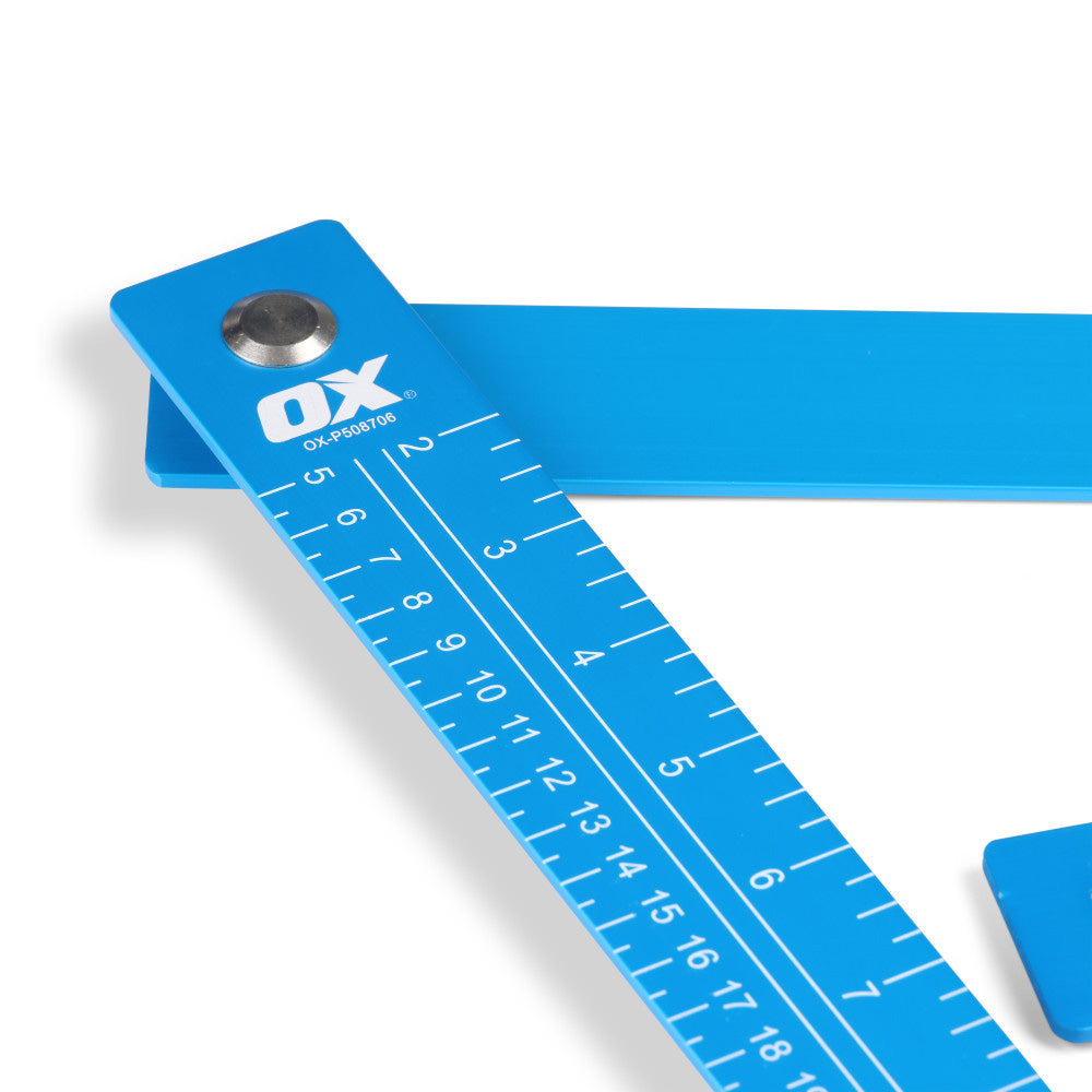 OX Tools 24" Aluminum Folding Square