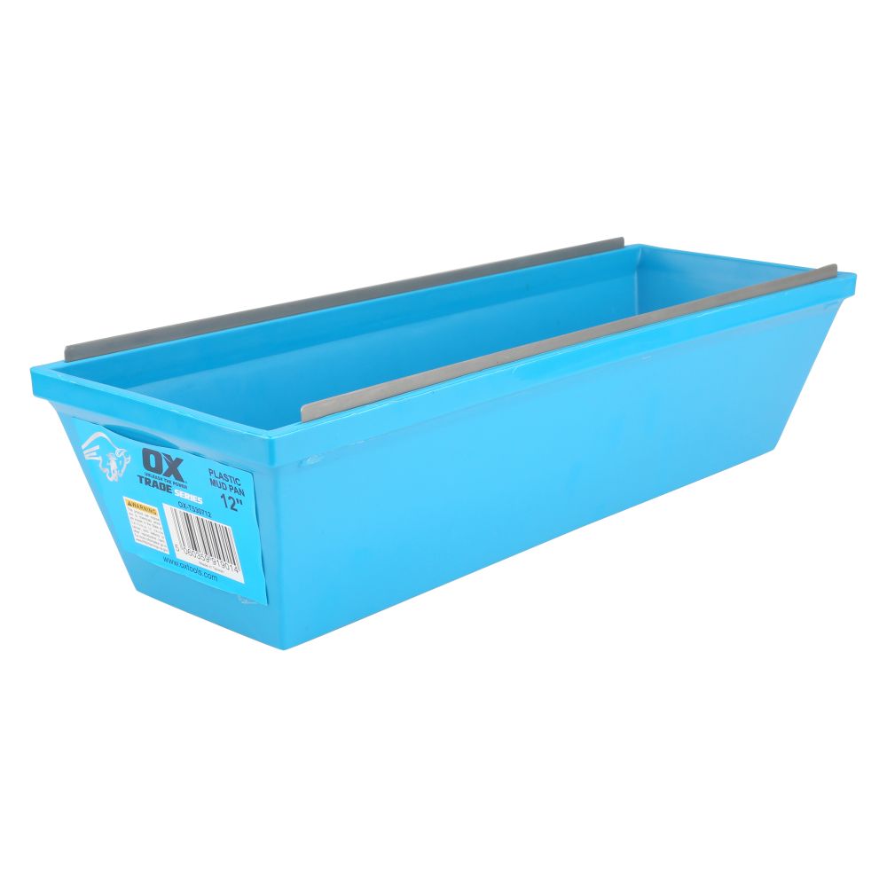 OX Trade Series 12" Plastic Mud Pan