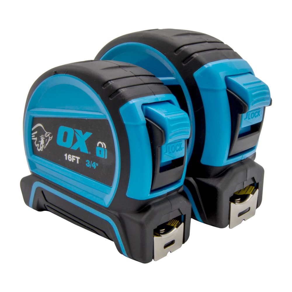 OX Tools Double Locking Tape Measure
