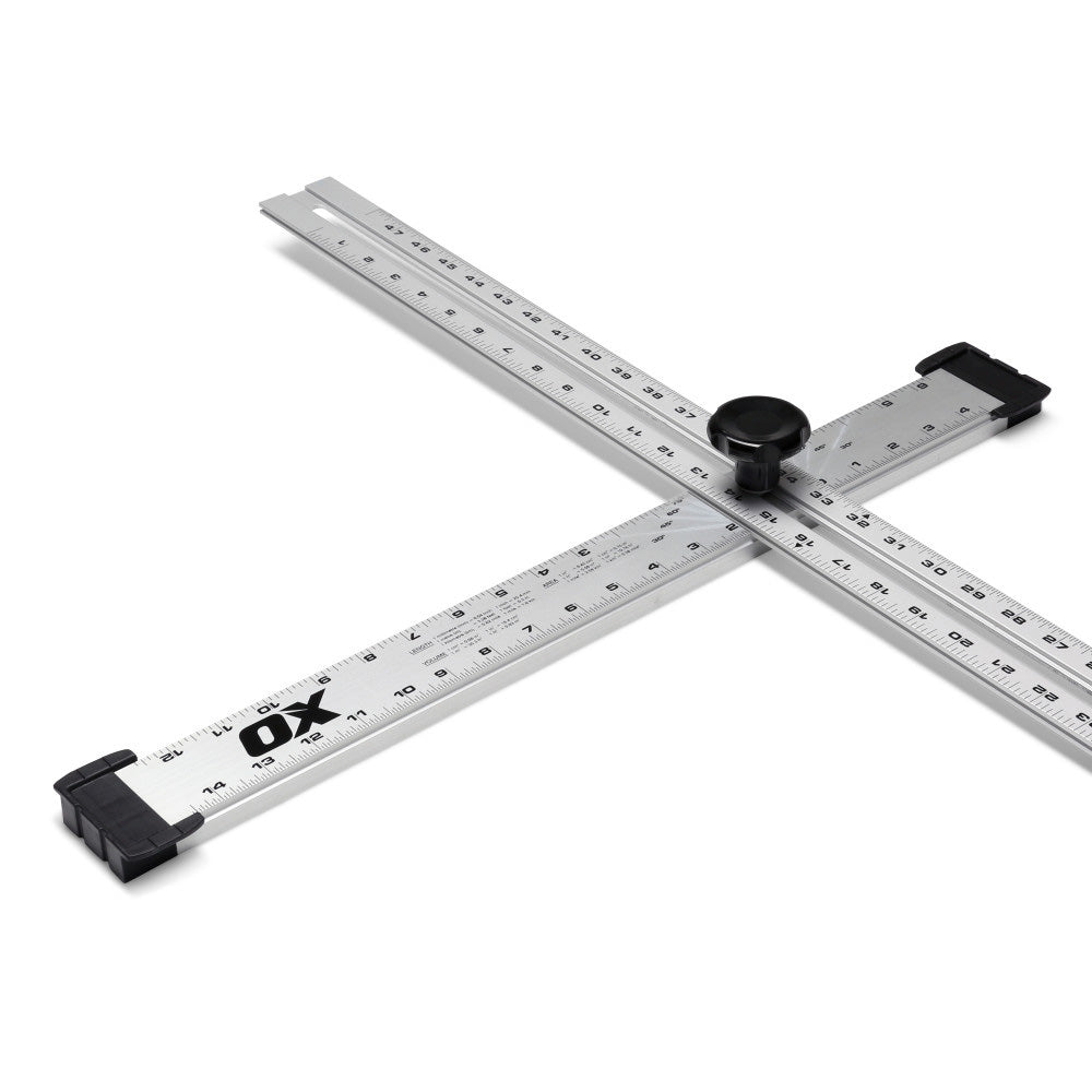OX Tools Pro Adjustable T-Square - 48"