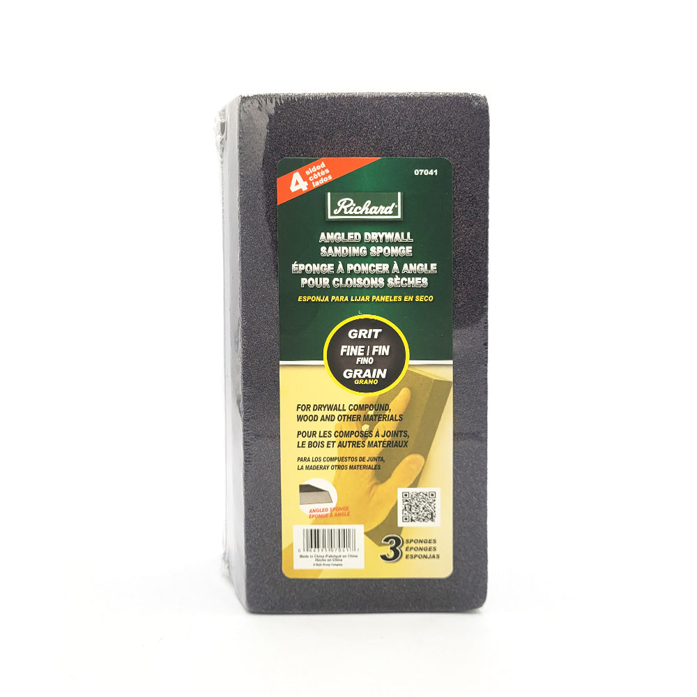Richard Large 4 Sided Sanding Sponges - 3 Pack