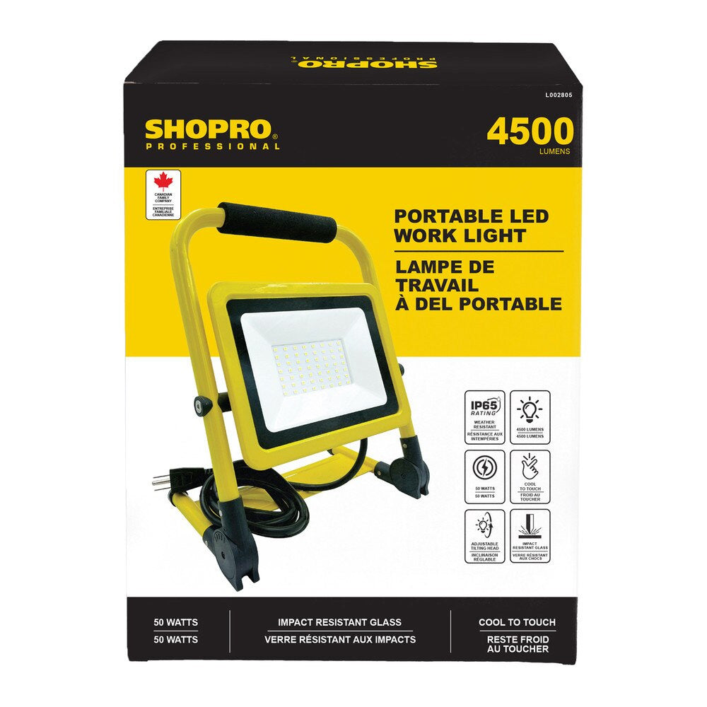 Shopro LED Slim Work Light - 50W/4,500LM
