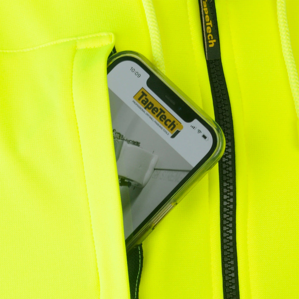 TapeTech High Visibility Hooded Sweatshirt