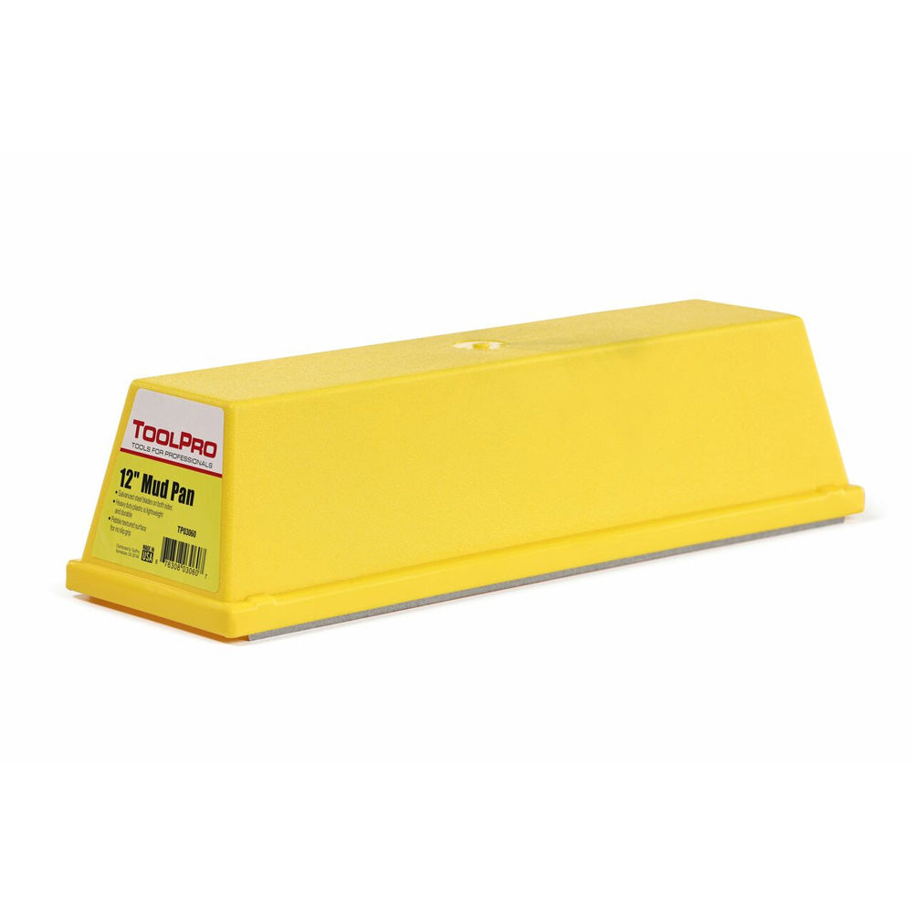 ToolPro 12" Textured Plastic Mud Pan
