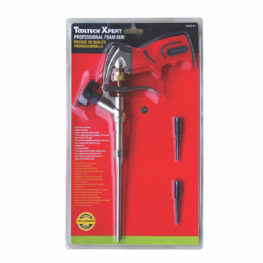 ToolTech Xpert Pro Foam Dispensing Gun with Slim Barrel 13"