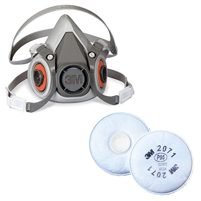 3M 6000 Series Half Mask Facepiece