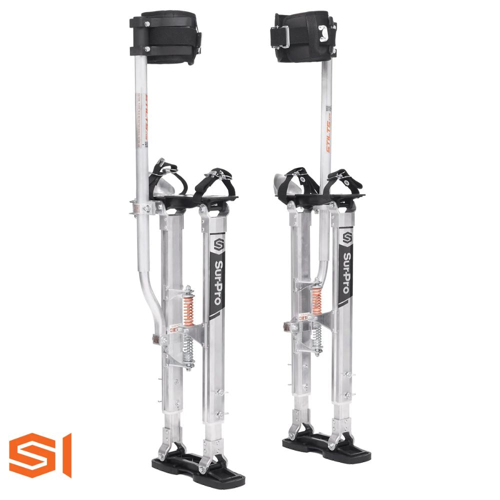 SurPro Single Sided Aluminum Drywall Stilts