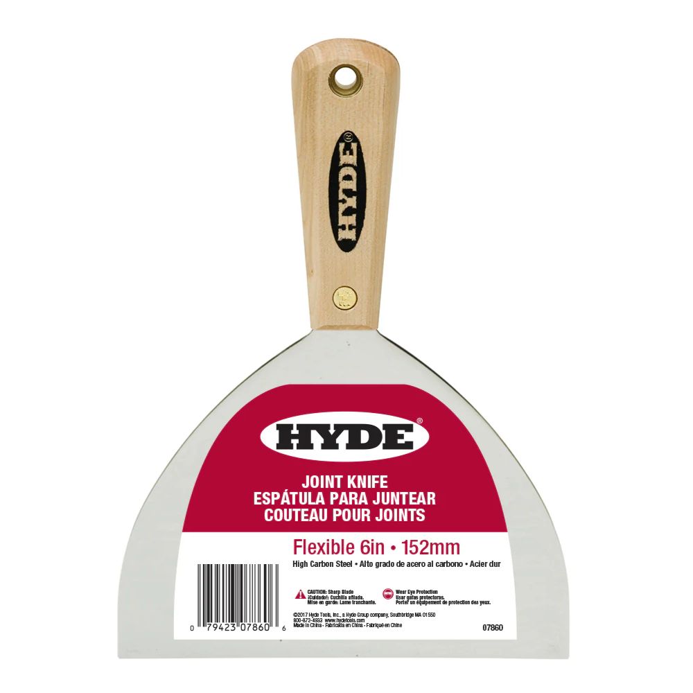 HYDE Hardwood Handle Carbon Steel Joint Knives