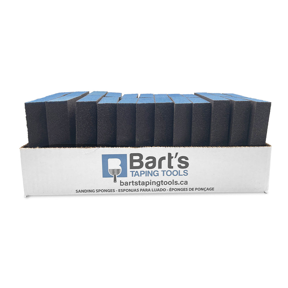 Sponge Bart Bart's Own Blue Line Sanding Sponges Single Angle – Bart's Taping Tools