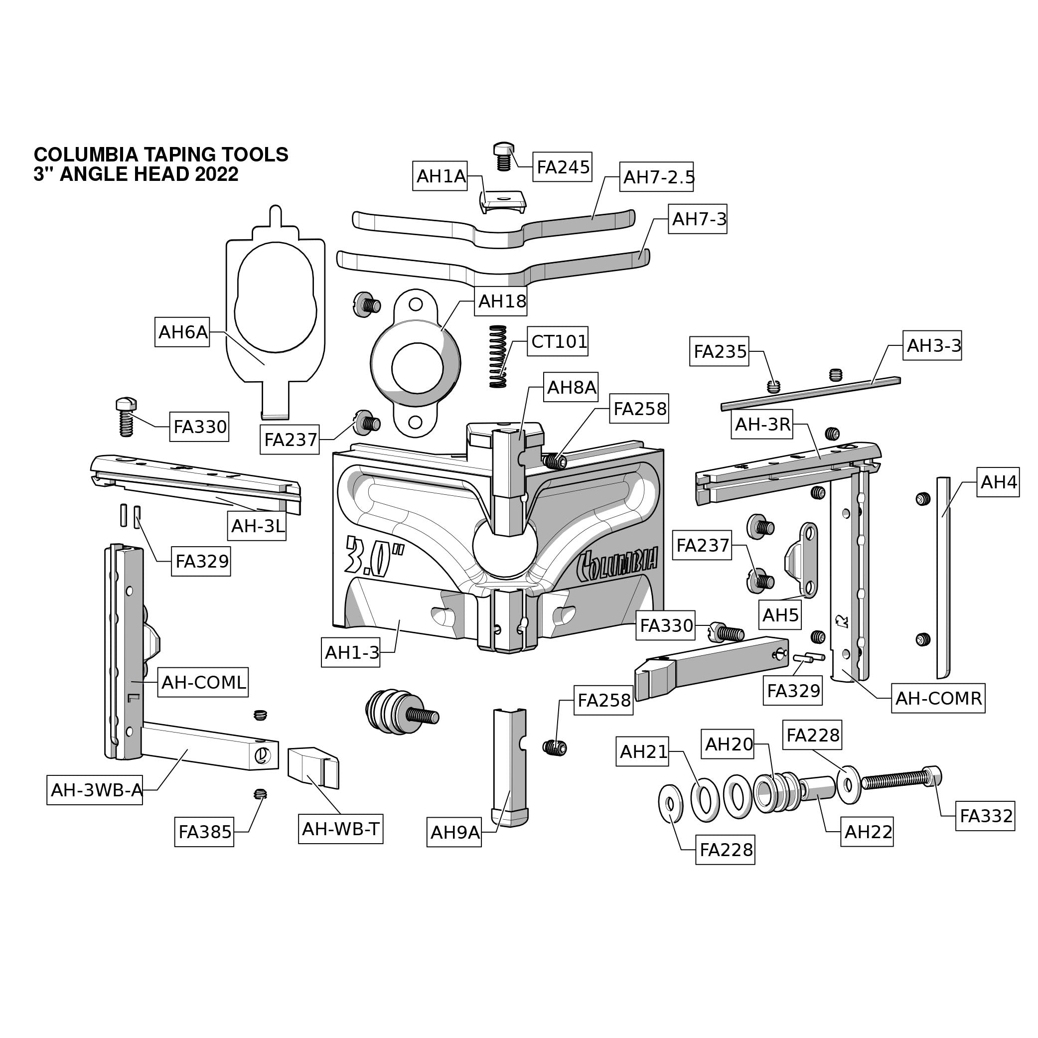 【A.H.P.L】ahpl ColumbiaAngleHeadSchematics.