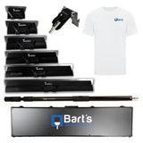 Columbia Tomahawk 8pc Skimming Blade Set w/ Case and T-Shirt