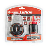 Lufkin 100' Professional Aluminum Chalk Reel with Chalk