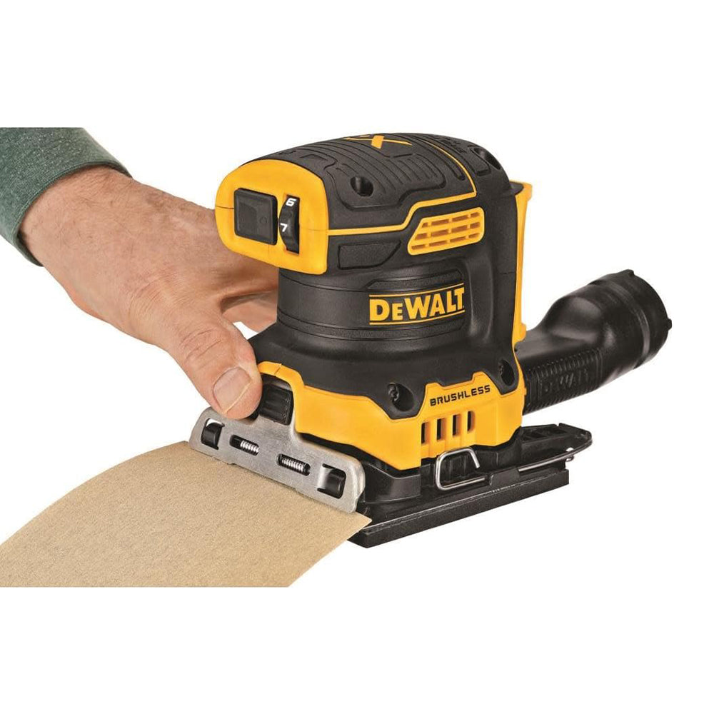 DeWALT 20V Max XR Cordless 1/4 Sheet Variable Speed Sander (Tool Only) (REFURBISHED)