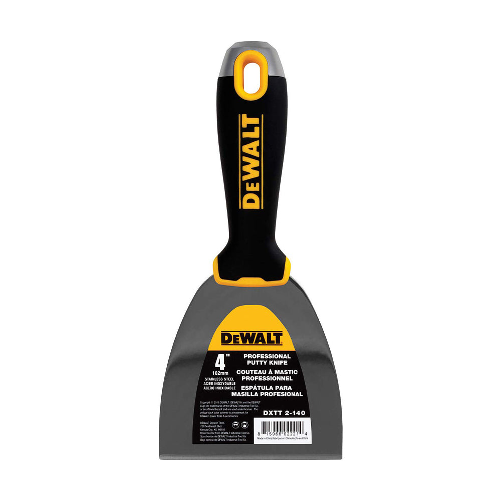 DeWALT Putty Knives Stainless Steel with Grip Handle