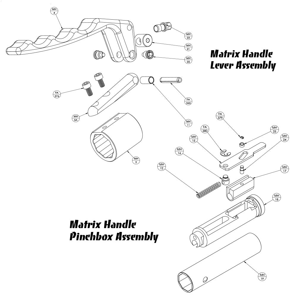 Columbia Handle Repair Parts