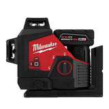 Milwaukee M12 Green 3 Plane Laser Kit