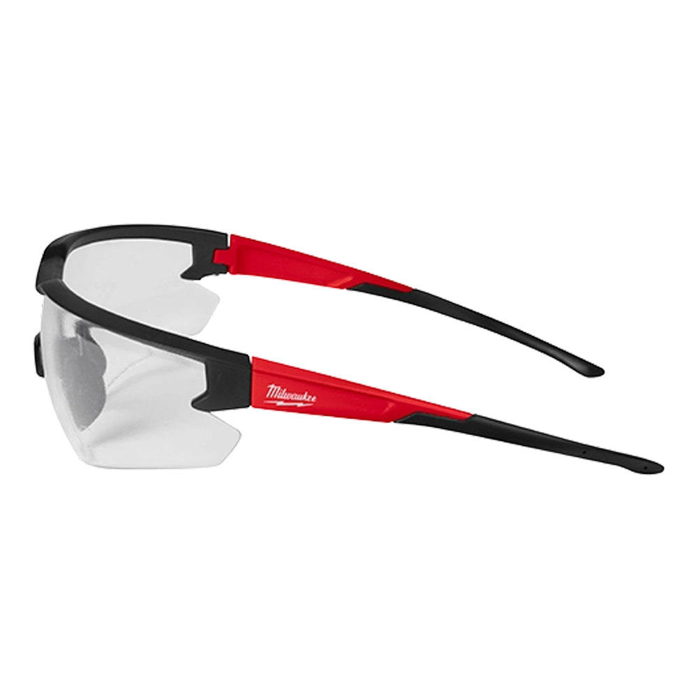 Milwaukee Safety Glasses - Clear Fog-Free Lenses