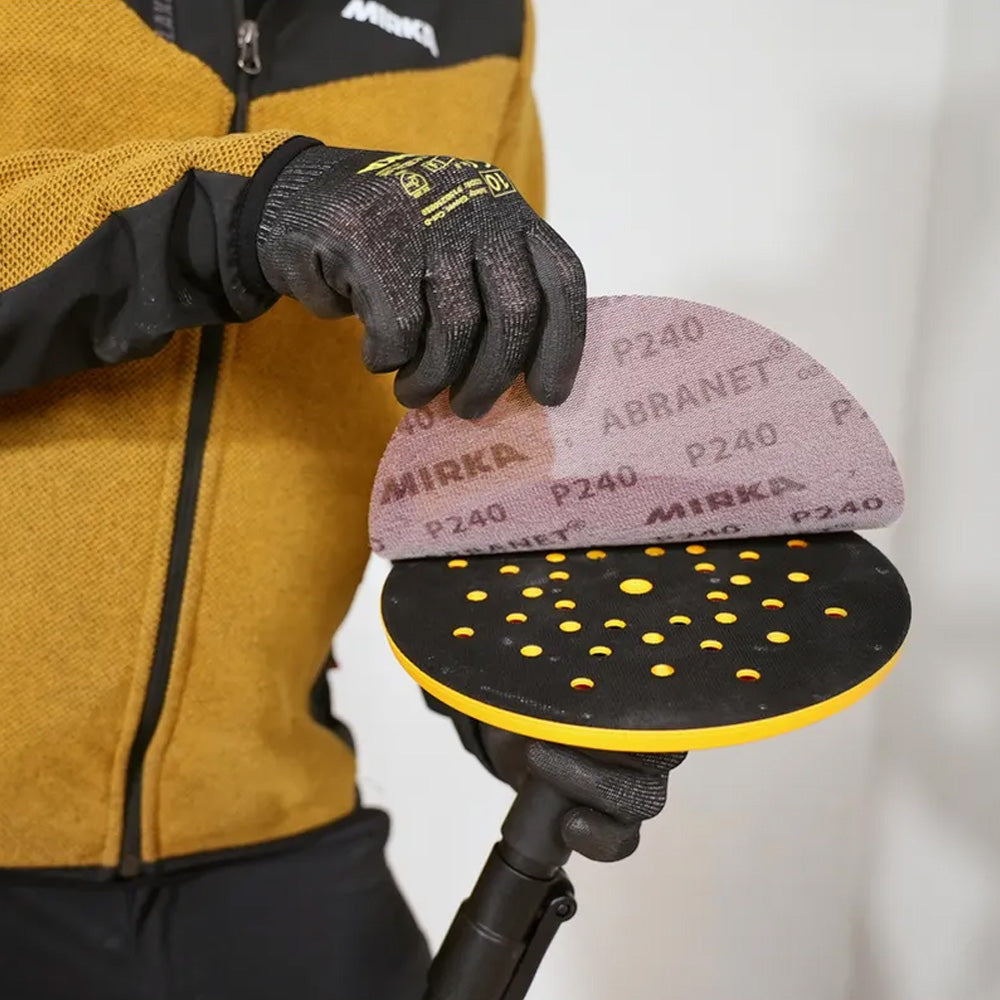 MIRKA DecoSander 3" x 9" / 9" Round Grip, Multihold, & Carrying Bag