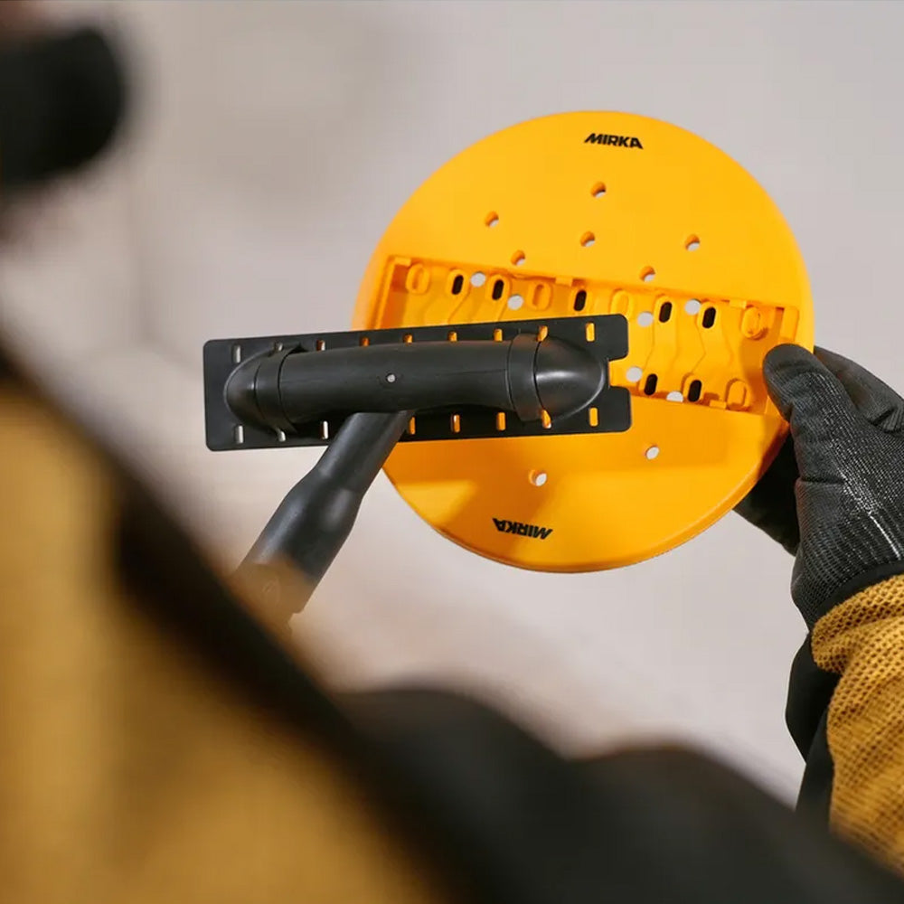 MIRKA DecoSander 3" x 9" / 9" Round Grip, Multihold, & Carrying Bag