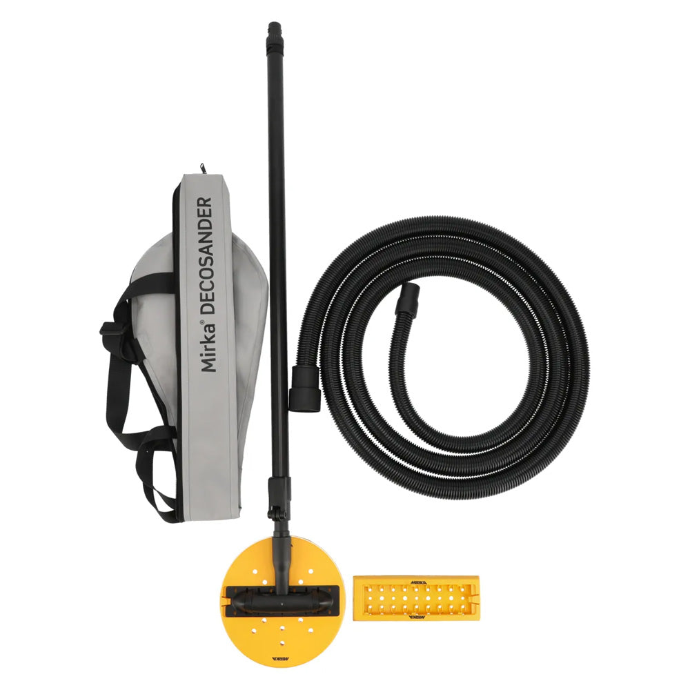 MIRKA DecoSander 3" x 9" / 9" Round Grip, Multihold, & Carrying Bag