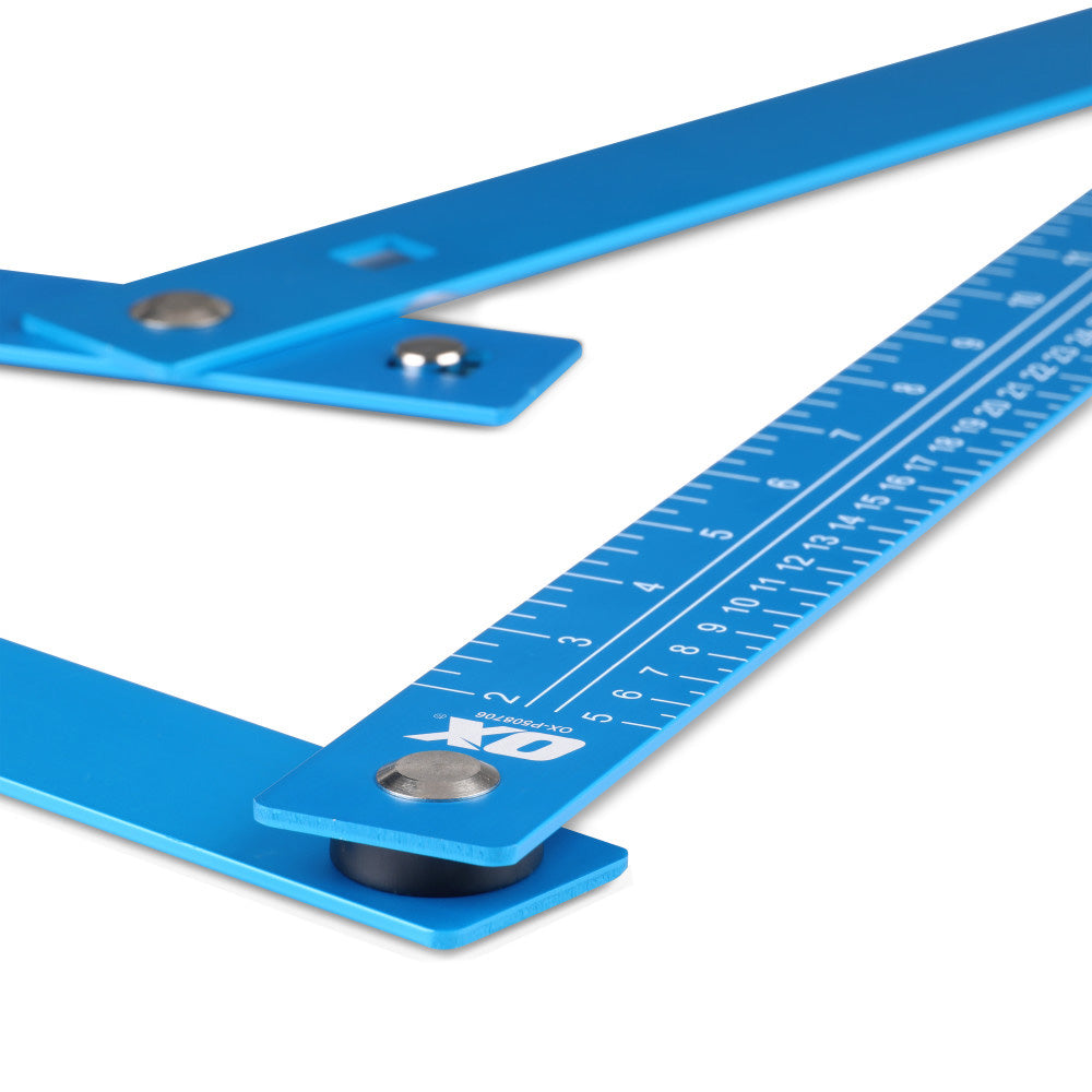 OX Tools 24" Aluminum Folding Square