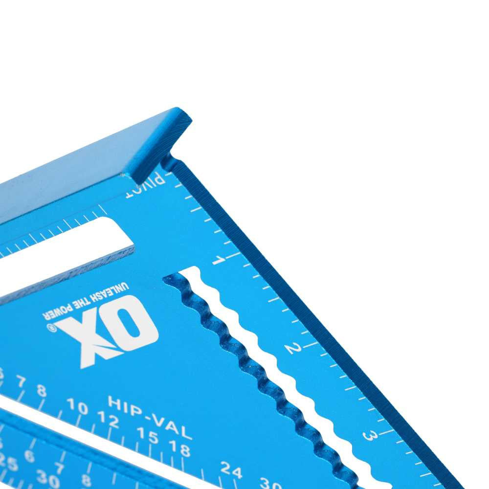 OX Tools 7"/180mm Aluminum Rafters Square