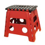 Shopro Lightweight Folding Step Stool - Red