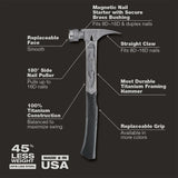 Stiletto 14oz TIBONE™ Smooth/Curved Titanium