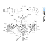 TapePro Angle Head Repair Parts