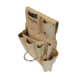 ToolPro Top Grain 8-Pocket Hanging Pouch
