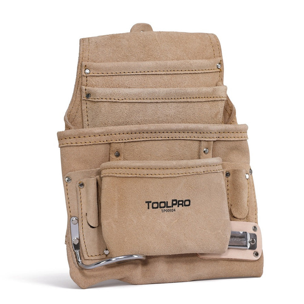 ToolPro Suede 10 Pocket Nail Pouch