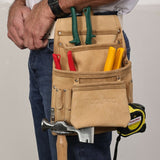 ToolPro Suede 10 Pocket Nail Pouch