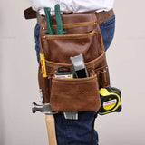 ToolPro Oil Tanned 10 Pocket Nail Pouch