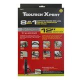 Tooltech Xpert 12" 8-in-1 Aluminum Multi-Functional Carpenter's Square