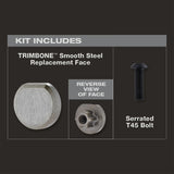 Stiletto TRIMBONE™ Smooth Steel Replacement Face