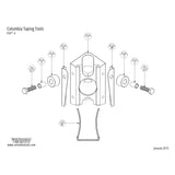 Columbia Two Wheel Inside Applicator Skid Parts