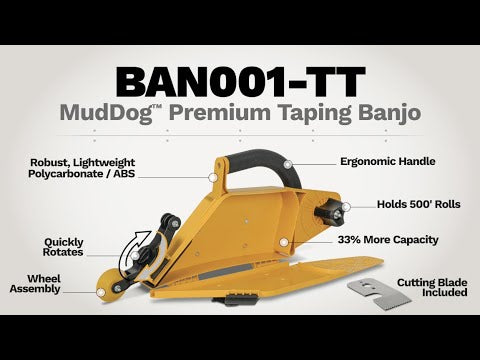 TapeTech Mud Dog Banjo – Bart's Taping Tools