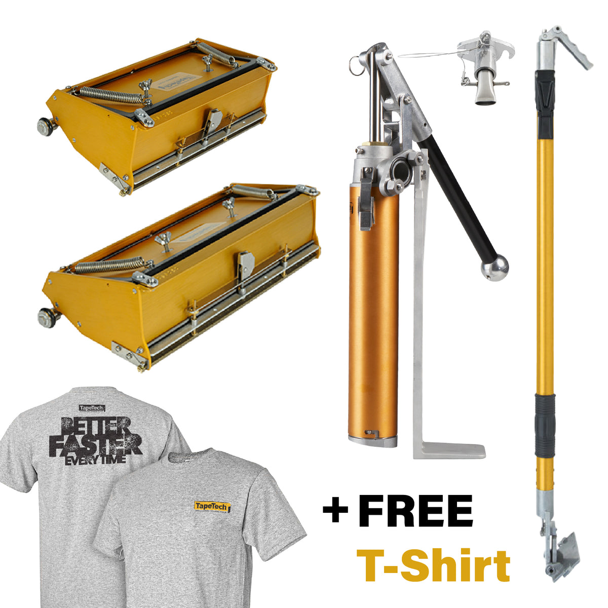 TapeTech Basic Extendable Flat Box Set – Bart's Taping Tools
