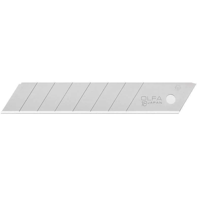 OLFA 18mm LB Silver Snap Blade - 100 Pack