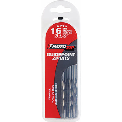 RotoZip GP16 1/8 in. Drywall Guidepoint Cutting Bit (16-Pack)