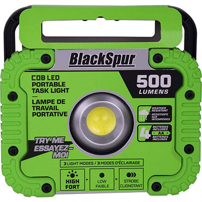 BlackSpur COB LED Portable "Check Out" Light