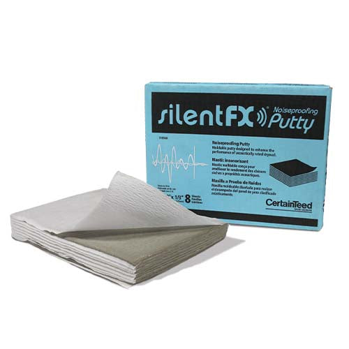 SilentFX Noiseproofing Putty By CertainTeed